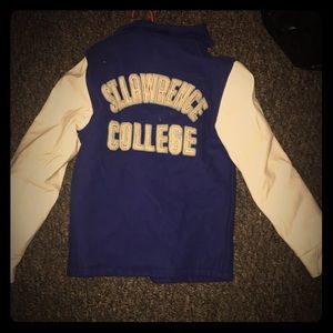 Ladies size 8 SAINTLAWRENCE COLLEGE JACKETvintage